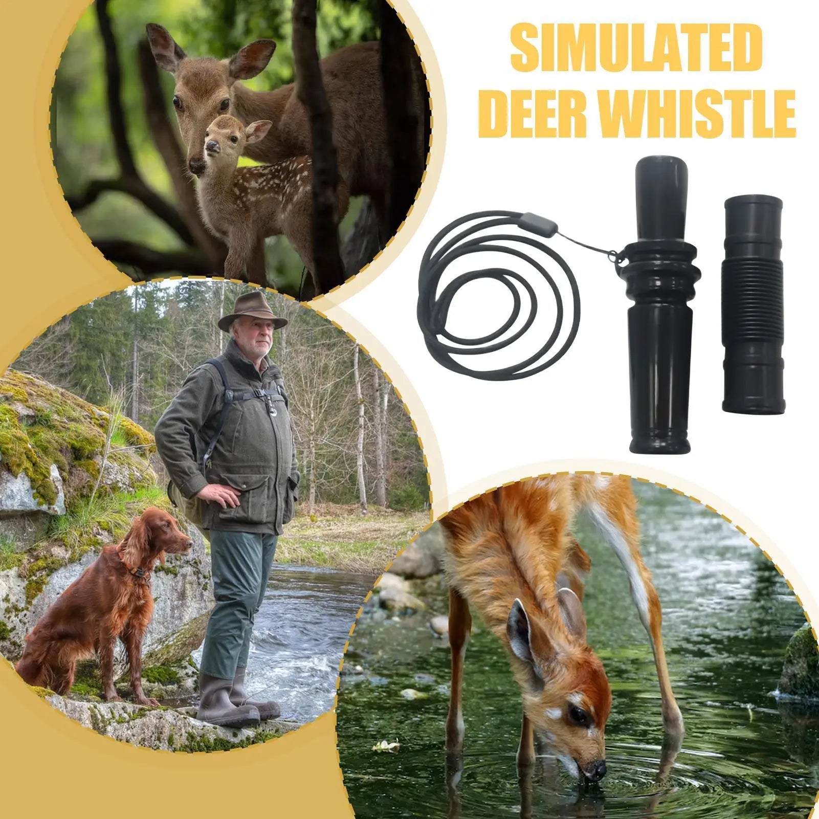 All New ! Deer Hunters Doe/Fawn Lure Equipment With Realistic Vocalizations
