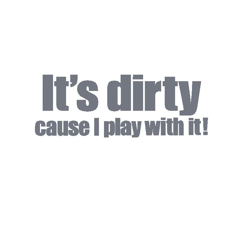 ALL NEW DESIGN! It's dirty cause I play with it - 4x4 off road language DECAL