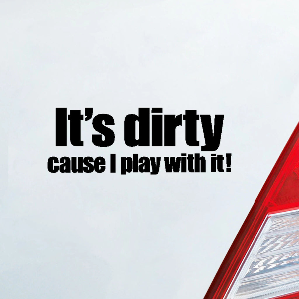 ALL NEW DESIGN! It's dirty cause I play with it - 4x4 off road language DECAL