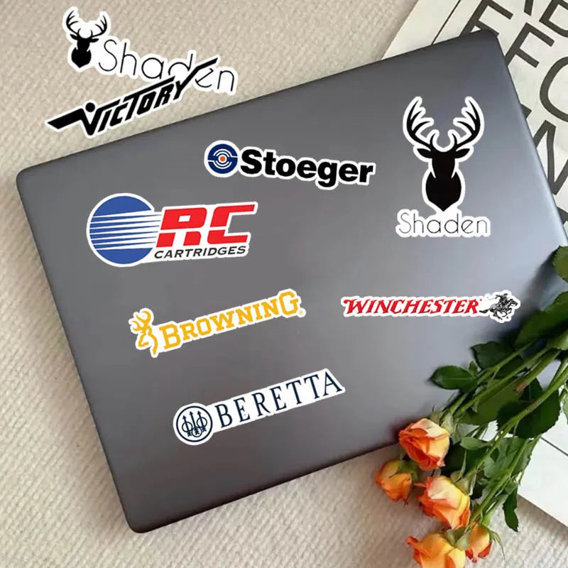 3Pcs Brand Logo Decals/ Vinyl Matte Sticker Used for Car Laptops Mobile Phone Toolbox DIY Men&Women