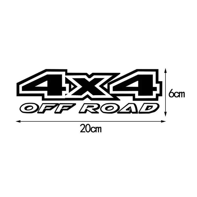 All New Timberline  Issued 4X4 OFF ROAD Color Scheme Graphic Vinyl Decal Accessories
