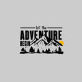 ALL NEW ! Let the adventure begin ,glass window/ body waterproof vinyl Decal