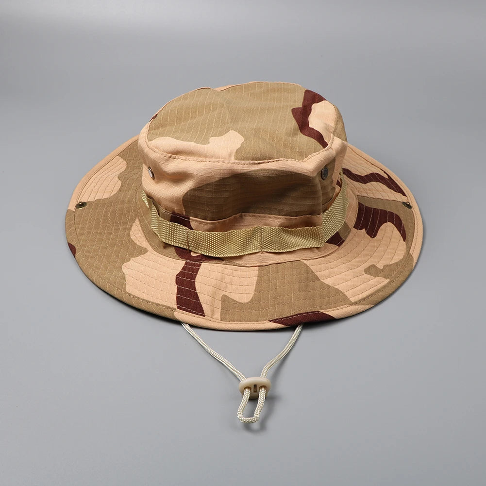 New Sizes-Tactical Boonie  Men /Women Outdoor  Sun Protective Design with Tactical Patterns