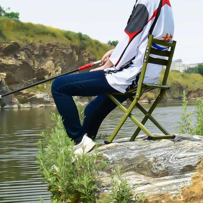 Outdoor metal folding chair,  durable, portable, waterproof, cheap folding fishing chair