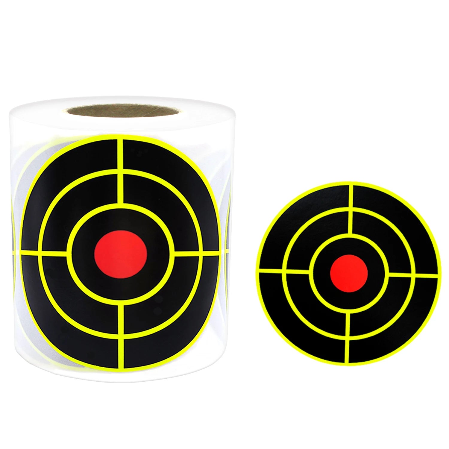 Dead Eye-3 Inch Splatter Targets - 200 Pcs Reactive Paper Target Stickers for Archery Practice