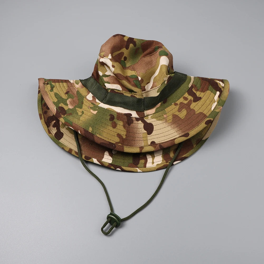 New Sizes-Tactical Boonie  Men /Women Outdoor  Sun Protective Design with Tactical Patterns