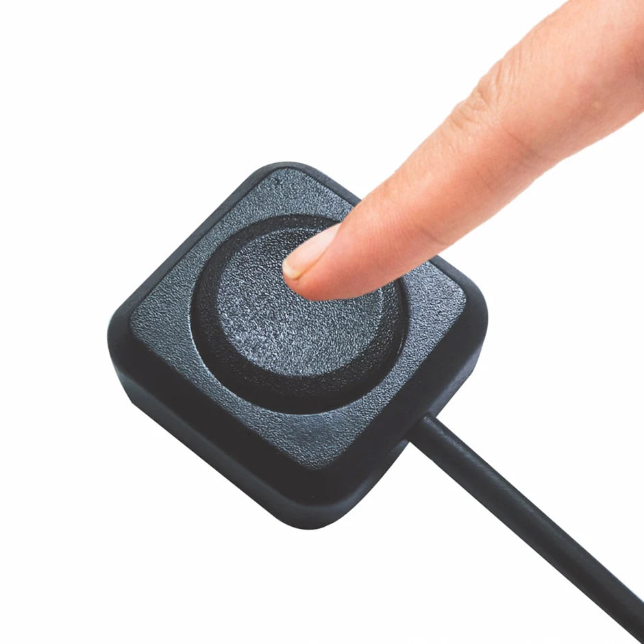 Momentary Push Button on /Off Switch Black Plastic 12V 24V Surface Mount Mini Button Switch