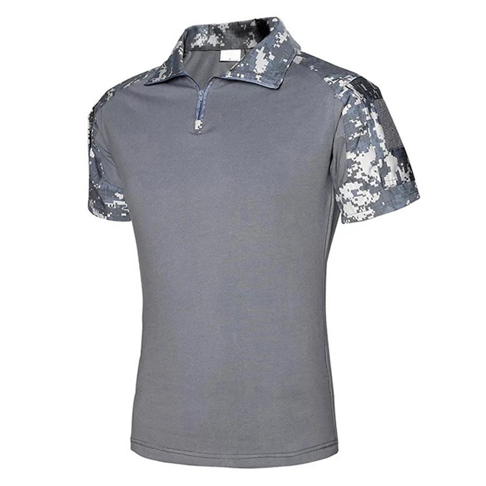 Tactical T-Shirts  Outdoor Sport Tee Quick Dry Short Sleeve Shirt
