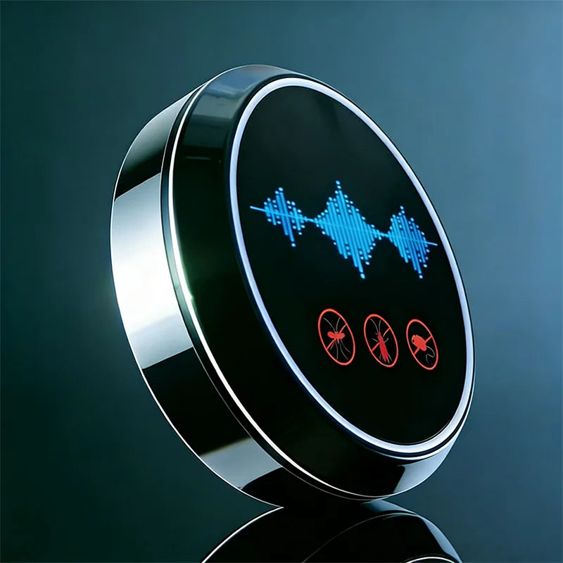 High-end Ultrasonic Pest Repeller,Fully Automatic /Repels Mosquitoes,Rats,Snakes & Insects,Home ﻿
