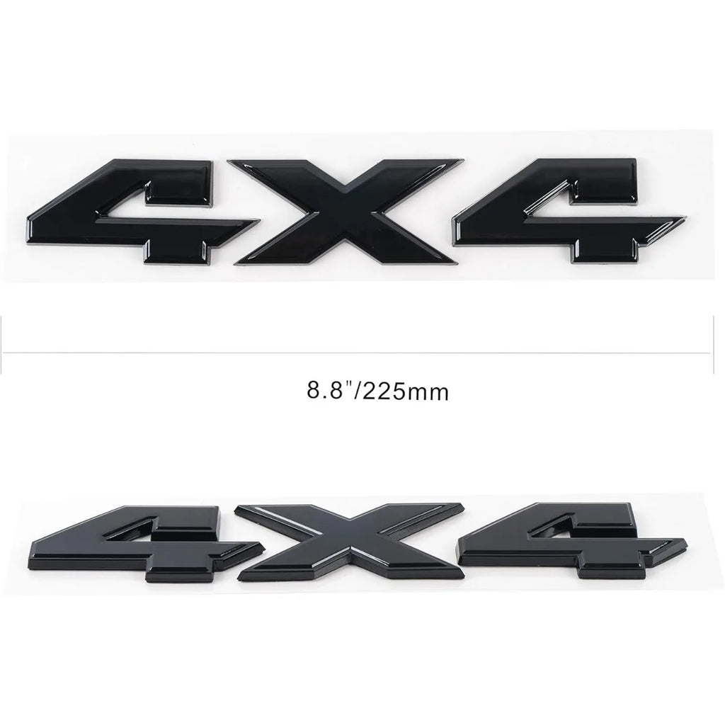 4X4 Emblem 8.8 Inch Badge for Dodge Ram 1500 2500 3500 /Ford F150