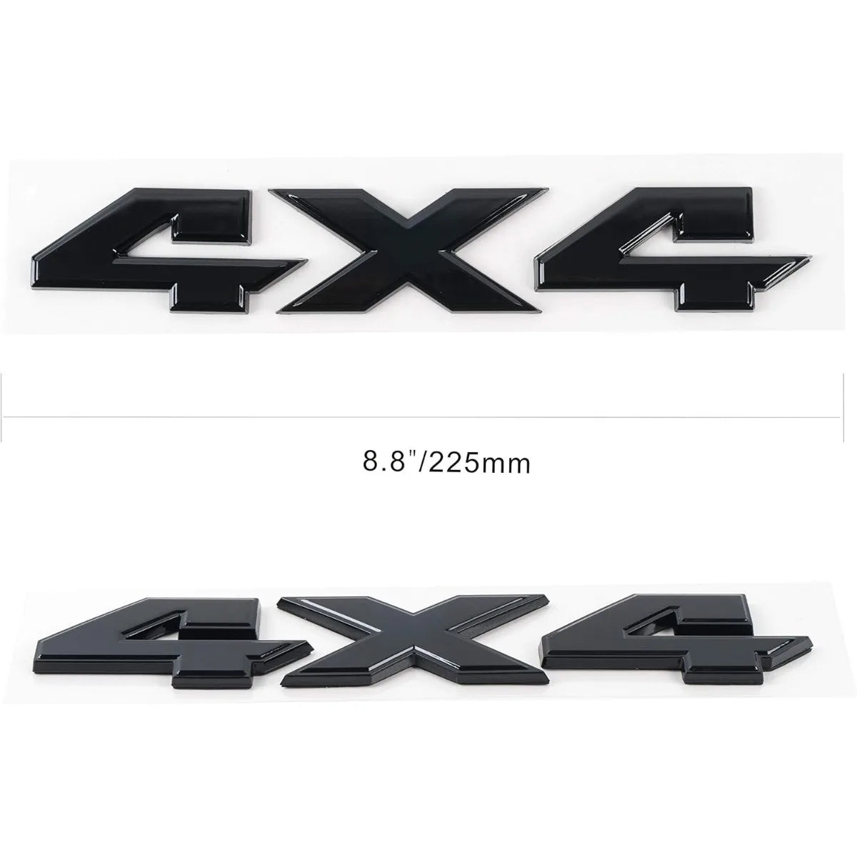 4X4 Emblem 8.8 Inch Badge for Dodge Ram 1500 2500 3500 /Ford F150