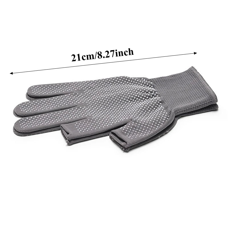 Black Tactical 10/pk, Hunting/Fishing Gloves - Two-Finger Leakage - Machine or Hand Washable(Big Seller!!)