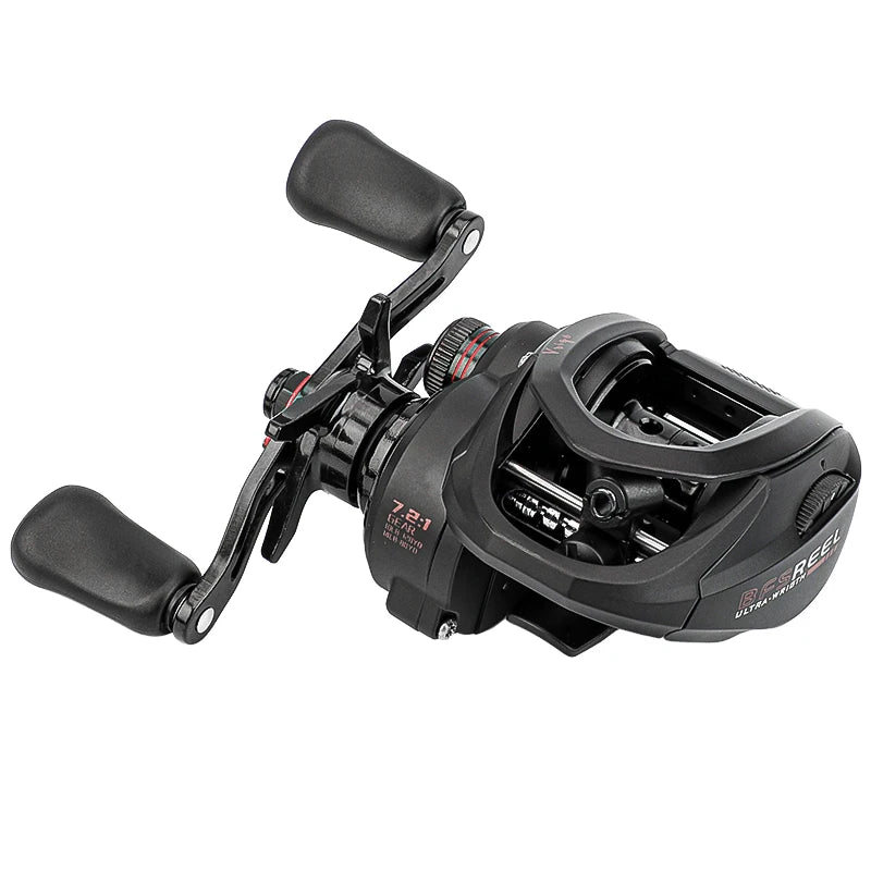 Ultralight Baitcasting Reel BFS Fishing Reel 7.2 Gear Ratio Saltwater 6+1BB 6KG Power Baitcaster