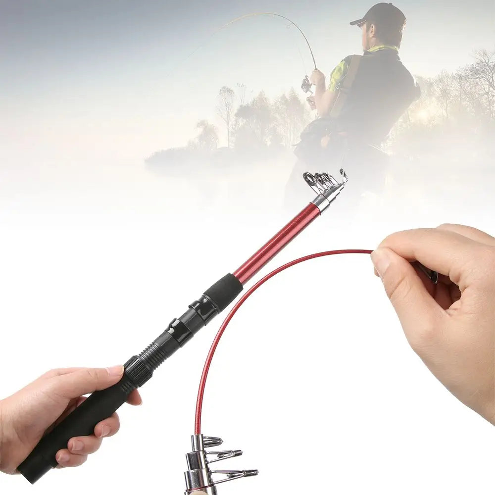 1.8-2.1m Fishing Telescopic Fishing Rod Pole-Hold'em High