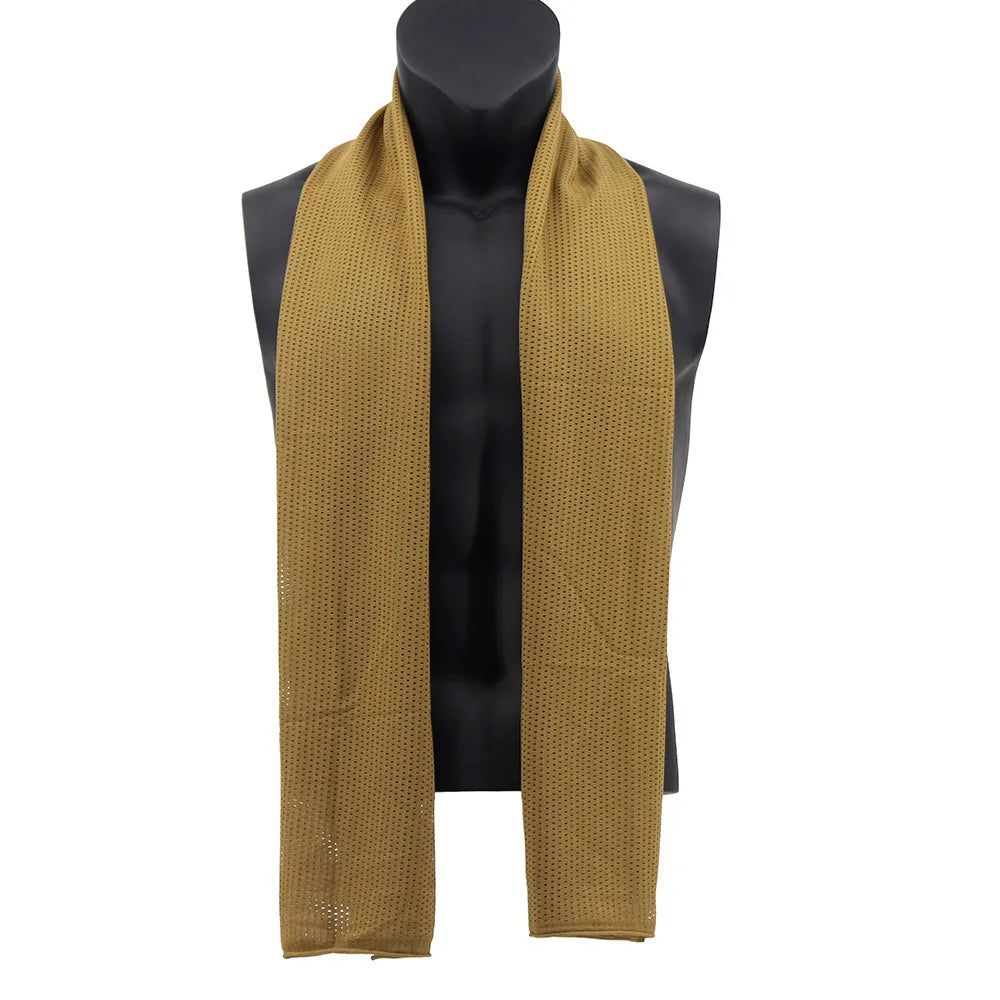 Hunting Mesh Breathable Scarf 165*48cm Tactical Bandana Special Operations Camouflage Face Towel Rifle Camouflage Net