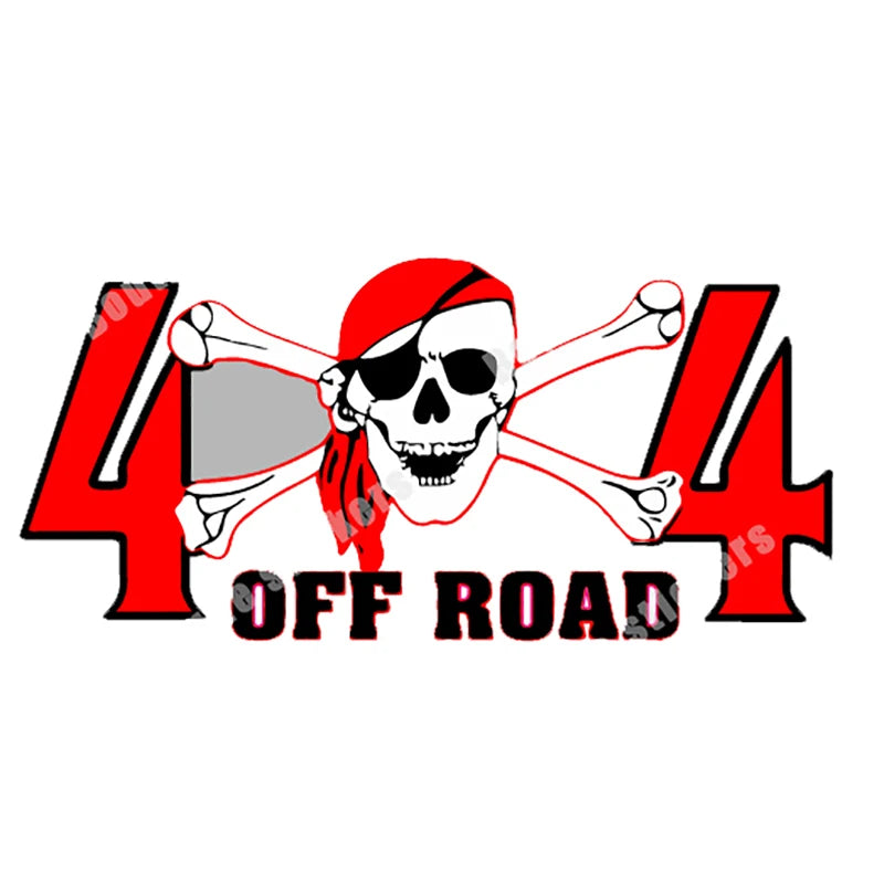 Outdoor Idenity-15 Kinds of Retro Off-road 4x4 Off-road PVC Vinyl Old School Stickers