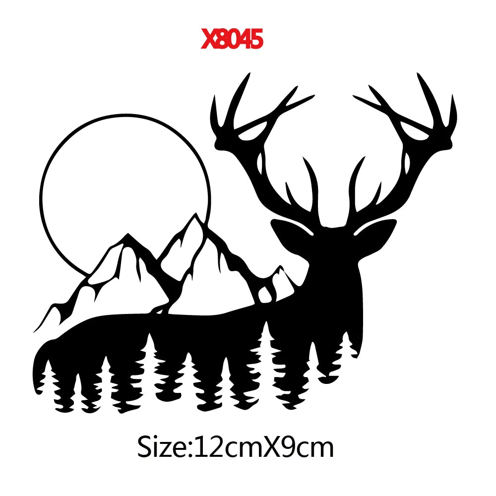 Majestic Outdoors car sticker, vinyl waterproof material New/Buck In Stock Now