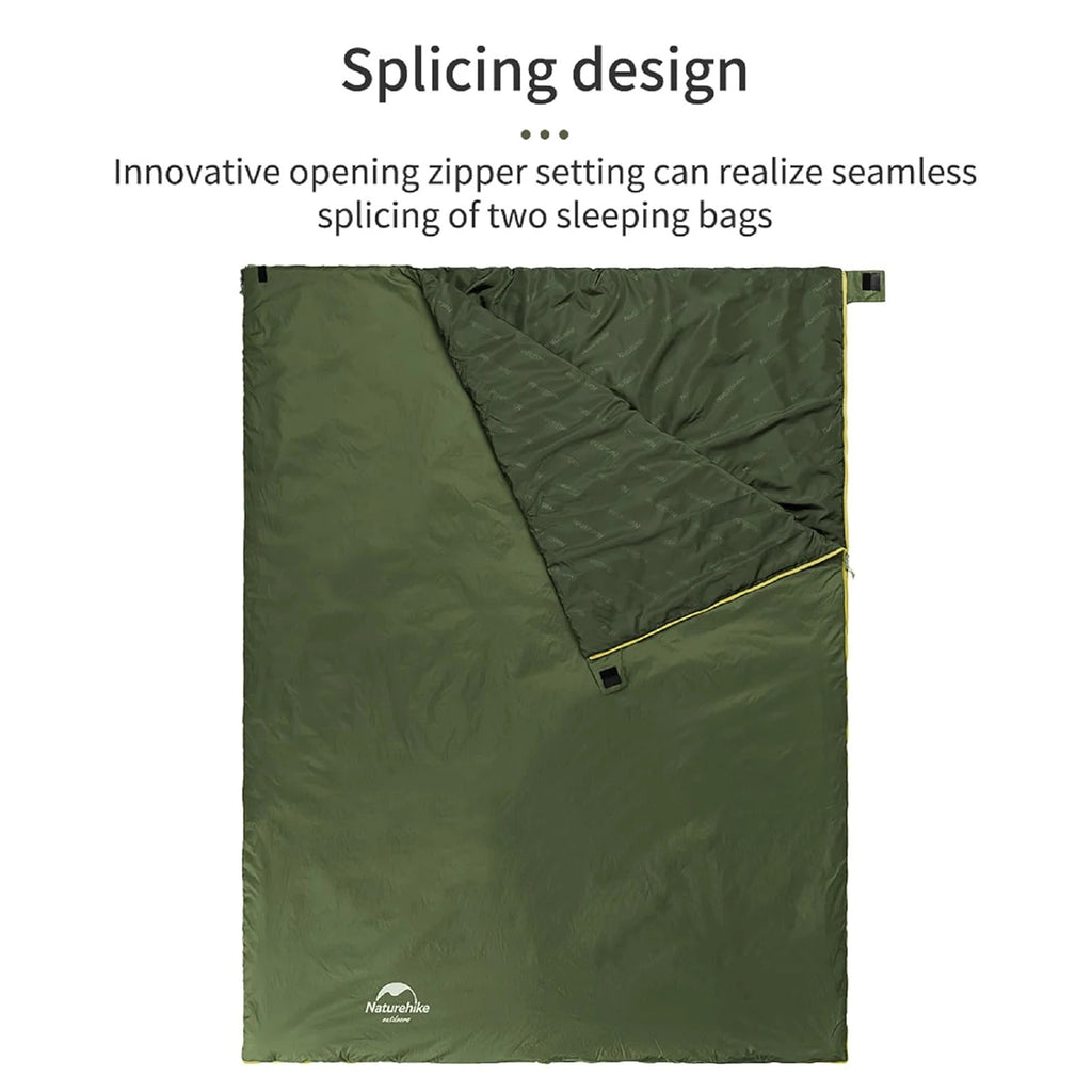 Crash Out Sleeping Bag Ultralight 2 Seasons Spring /Summer Chose Blue/Brown Color Stock Items