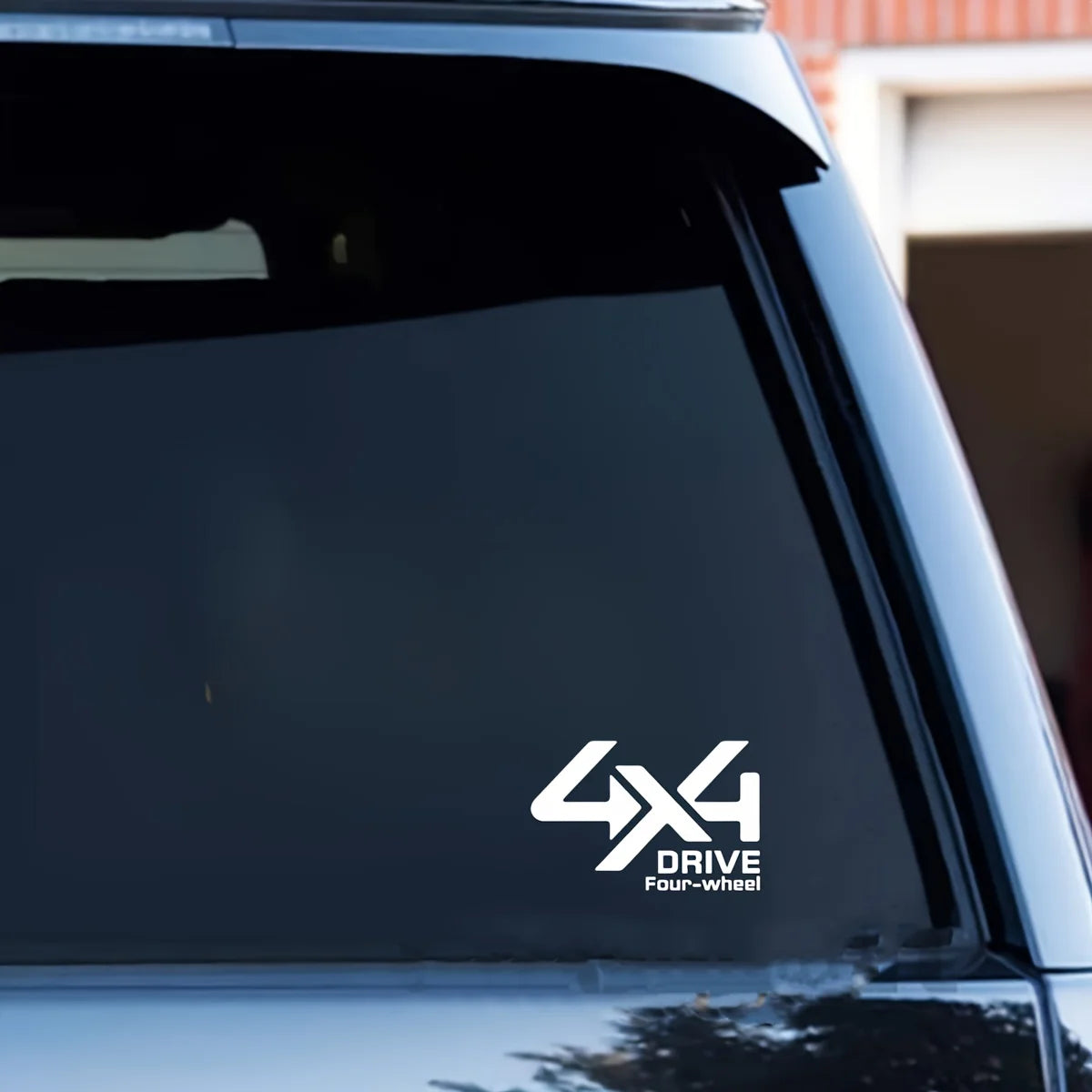 4x4 Off Road Vinyl Stickers, Waterproof Offroad Decals for SUV, Truck and UTV Exterior