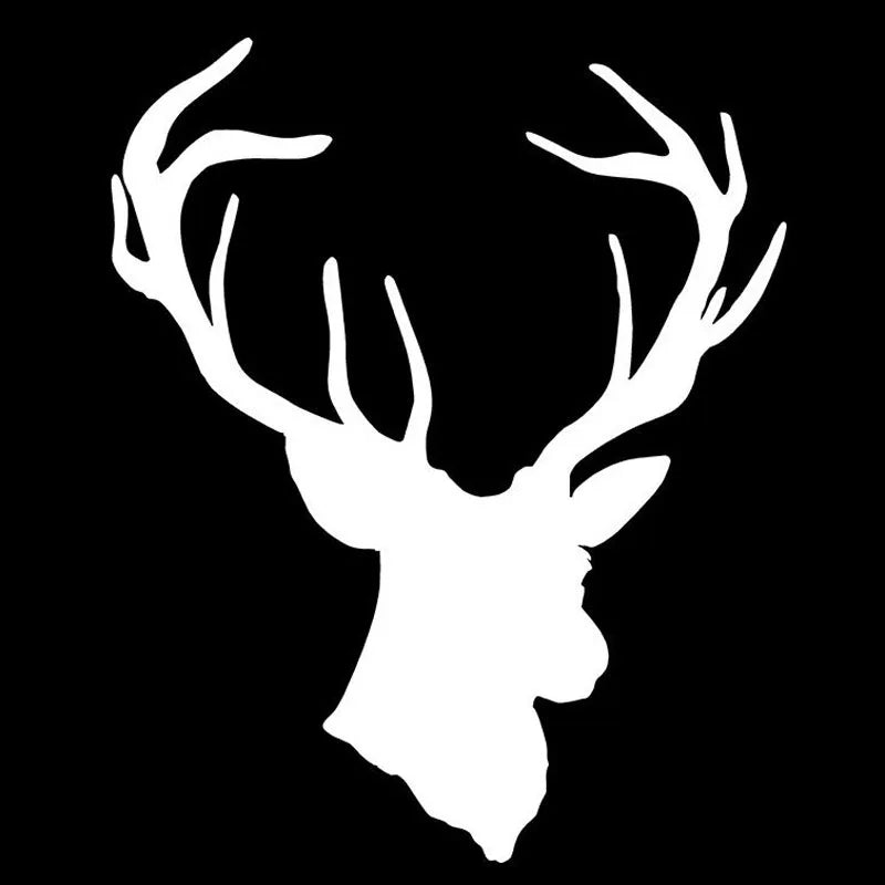 Ol'Boss Deer Head Styling Hunting Sticker Automobiles Exterior