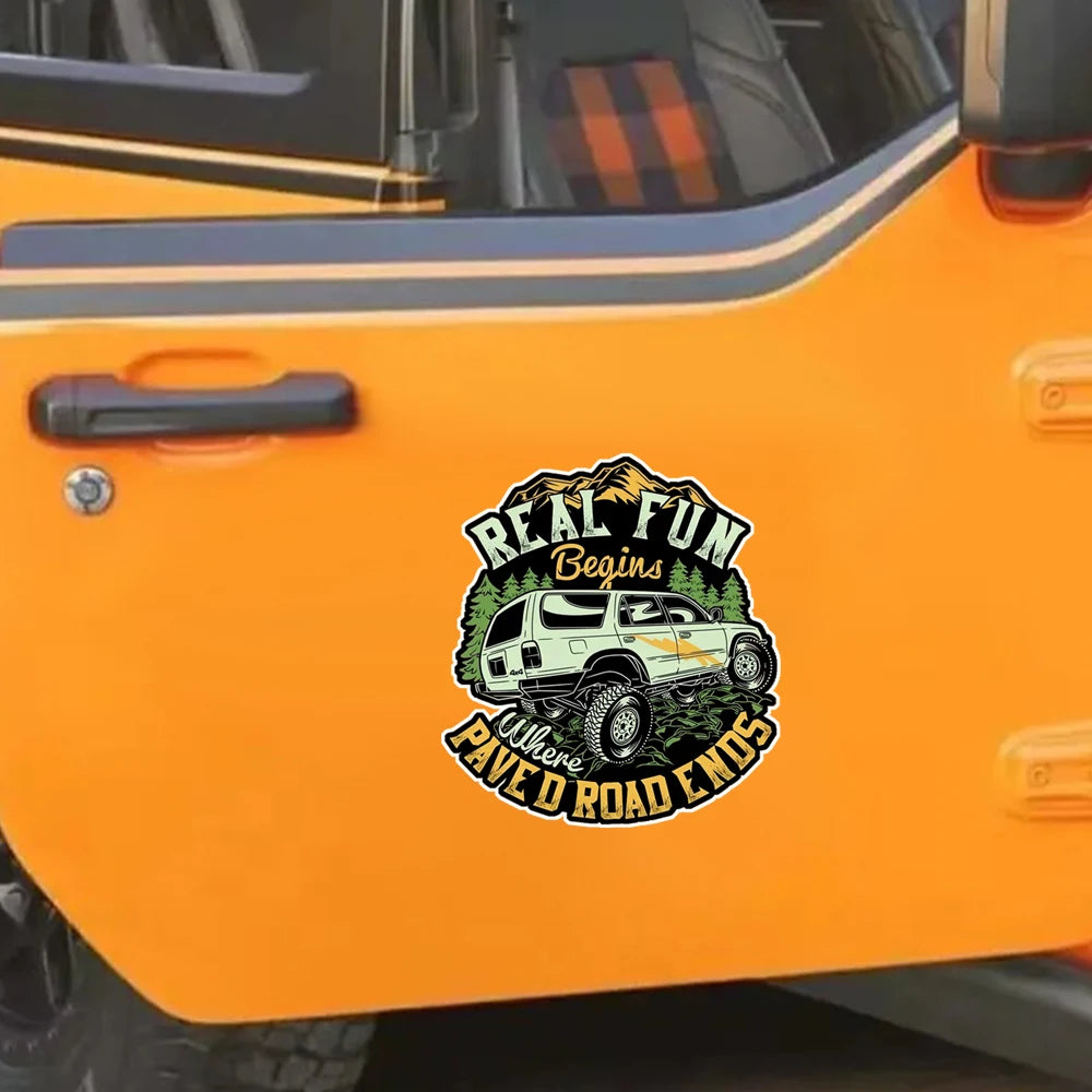 Timberline  Sports Latest off road 4х4 Waterproof Decal