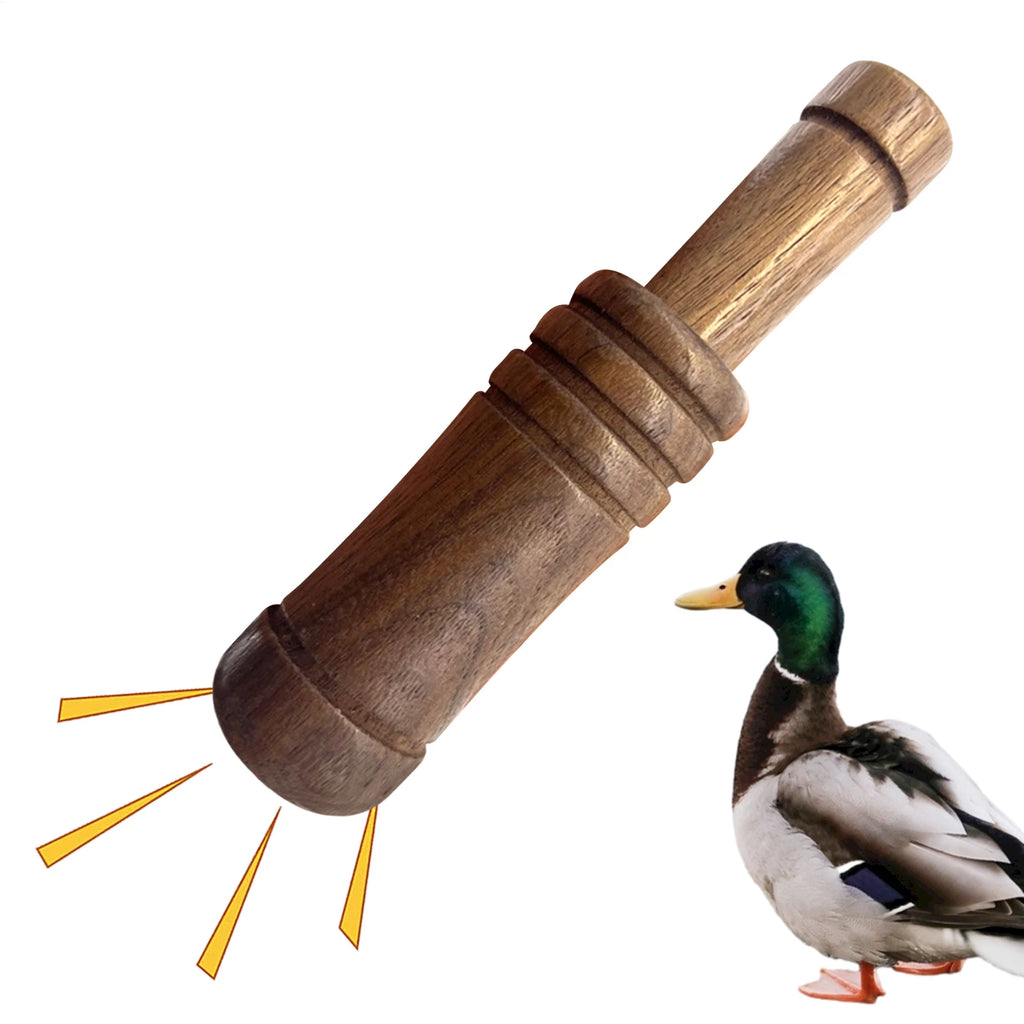 Only Few Left ! Beginner Duck Call for Hunting, Realistic Mallard Sound Wood Caller Easy to Blow /Outdoor Hunting Tool