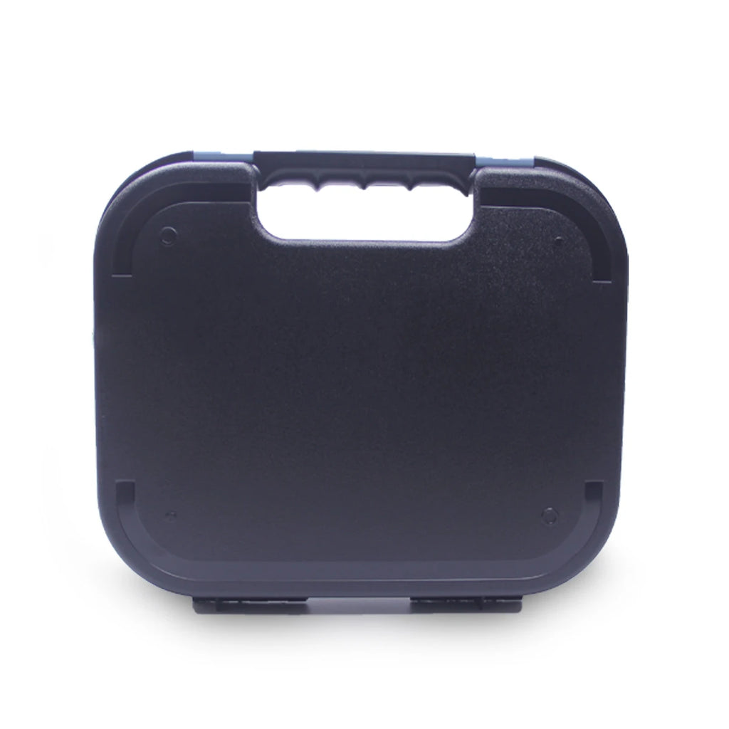 Home Defense-Tactical Pistol Case /Lockable with Padded Foam Protection/Fits Most all Glock Pistols and Alike handguns.