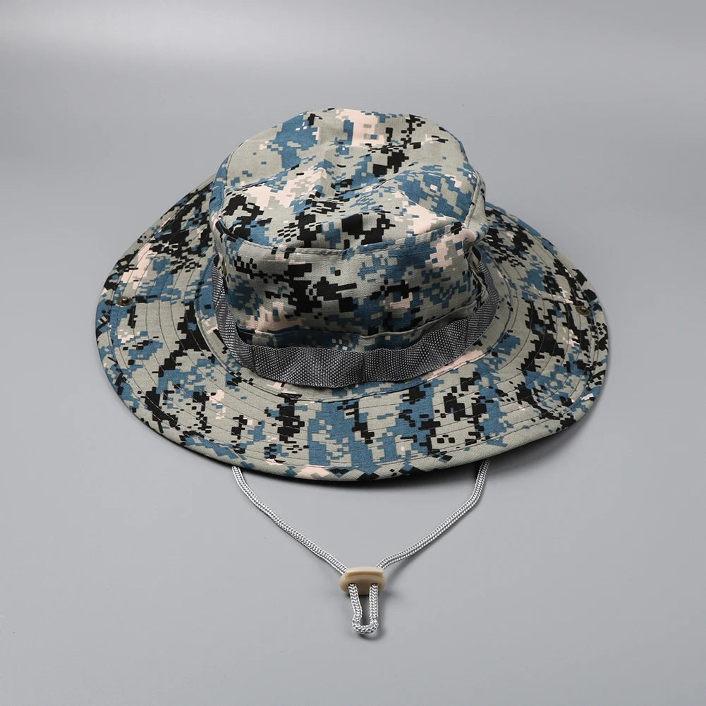 New Sizes-Tactical Boonie  Men /Women Outdoor  Sun Protective Design with Tactical Patterns