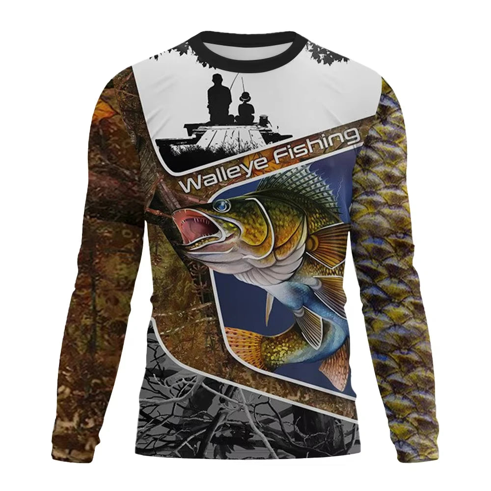 Fishing Shirt Men /Women All Sizes Outdoor Fishing  Inventory Stock