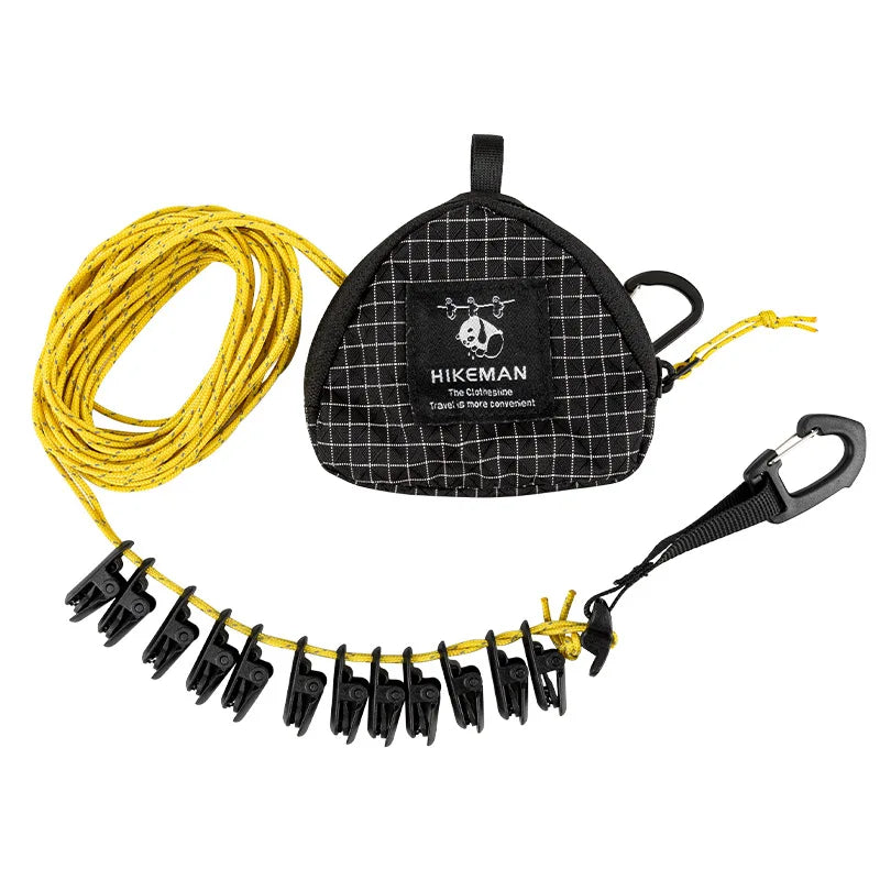 Outdoor Portable Storage Lanyard Adjustable Windproof Camping /Drying Line / Game hanger