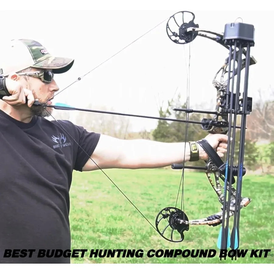 Timberline Special ! X8 RTH Compound Bow Package for Adults and Teens 18-31 Draw Length 070 Lbs Draw Weight up to IBO 310 fps N