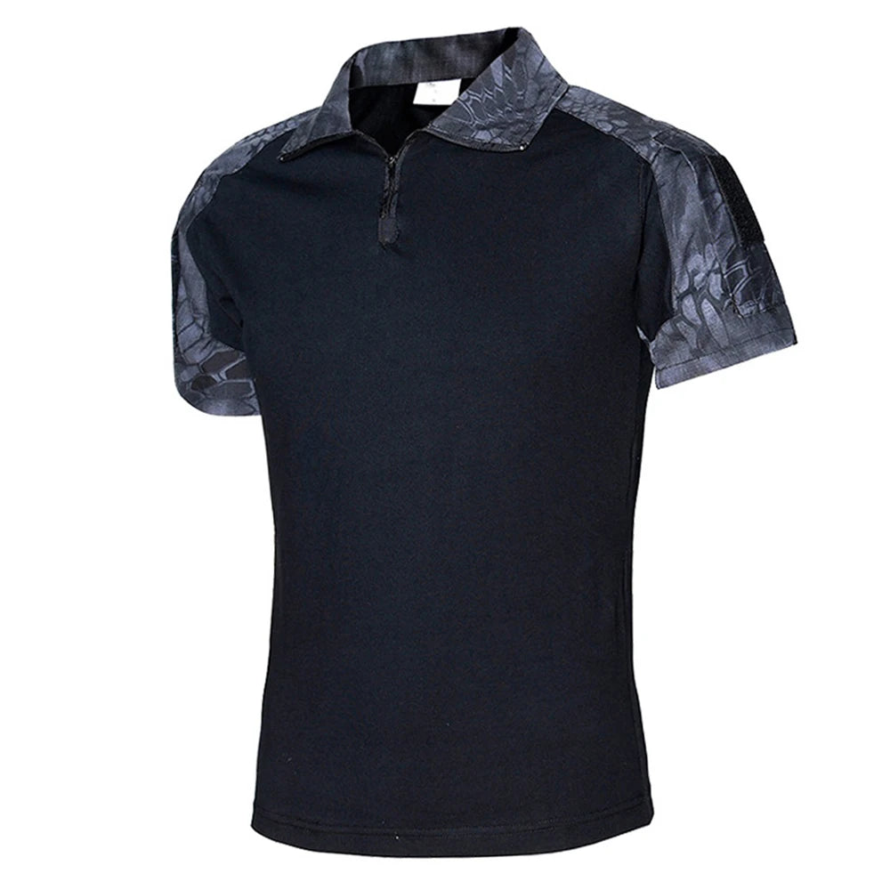 Tactical T-Shirts  Outdoor Sport Tee Quick Dry Short Sleeve Shirt
