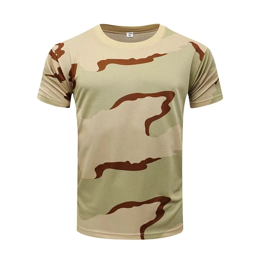 New ! Outdoor Sports Men/Women T-Shirts 3D Quick Dry O Neck Short Sleeve