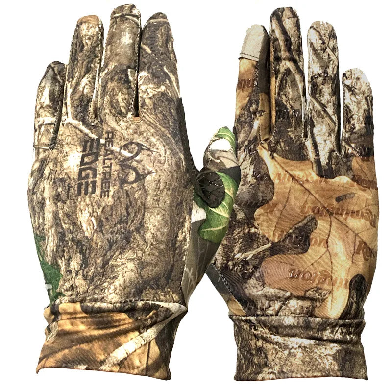 Timberline sporting co-choice-Camo/Tactical Outdoor Anti-slip Elastic Full Finger Gloves
