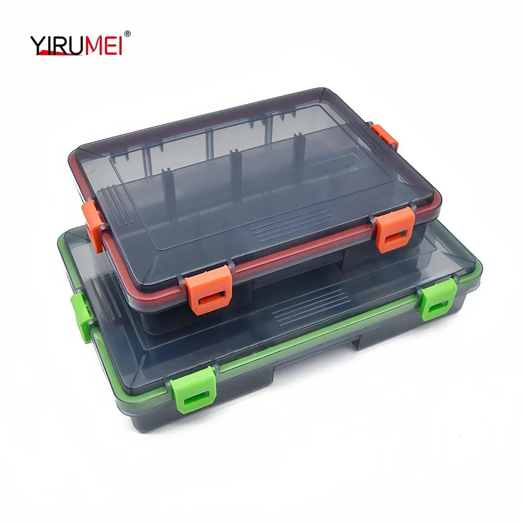 Fishing Tackle Box Tray Large Capacity Fishing Accessories /Goods-Orange color supply