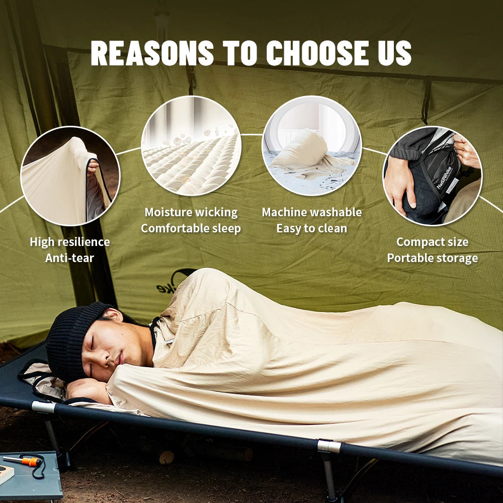 The Human Sock Sleeping Bag Liner Ultralight High Elastic/ Warm Body Wrap