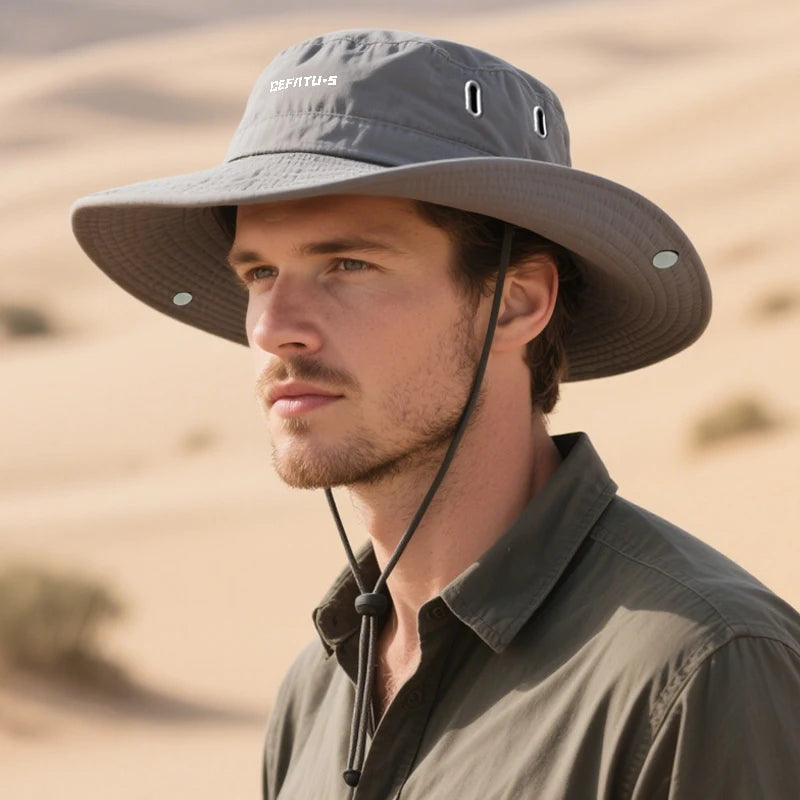 Sun hat+face mask, solid color foldable brim,for all outdoor activities