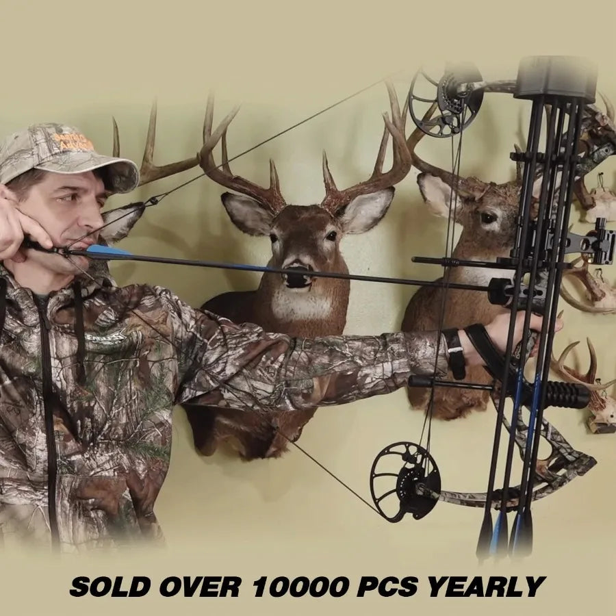 Timberline Special ! X8 RTH Compound Bow Package for Adults and Teens 18-31 Draw Length 070 Lbs Draw Weight up to IBO 310 fps N