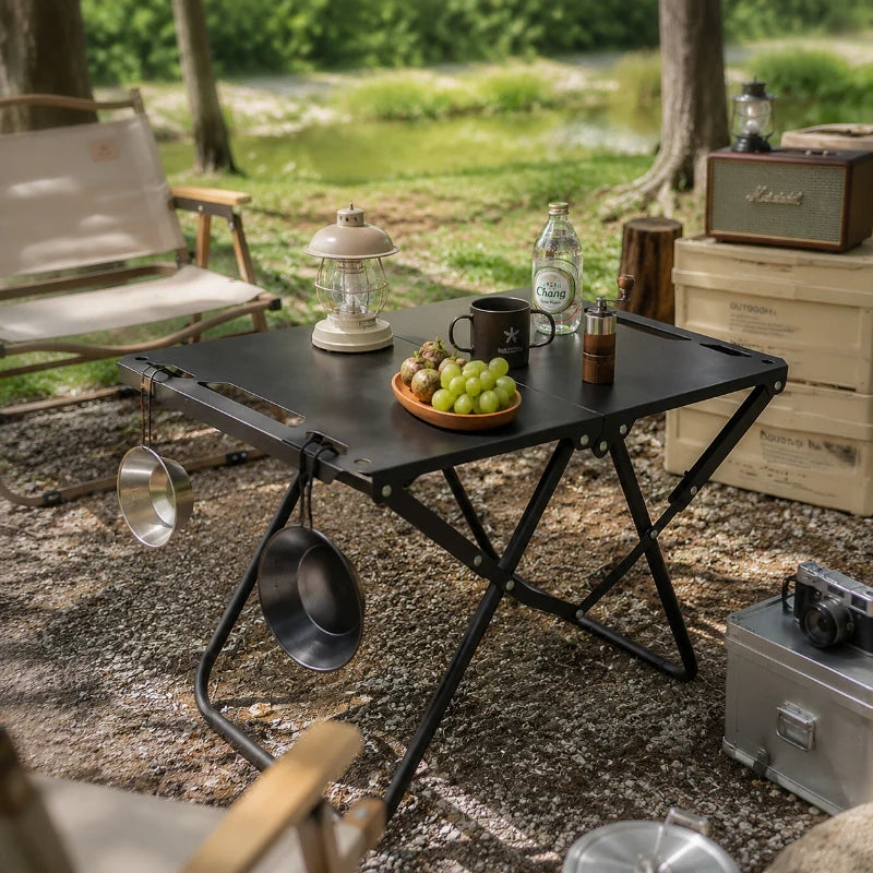 Lightweight Foldable Picnic Table, Portable , Convenient for Outdoor Travel