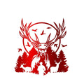 Deer /Waterfowl Hunting PVC Sticker Cute Waterproof Decal