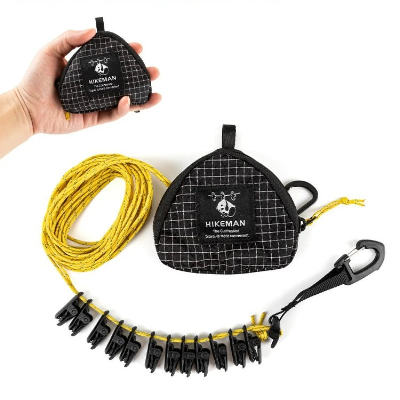 Outdoor Portable Storage Lanyard Adjustable Windproof Camping /Drying Line / Game hanger