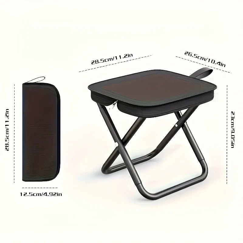 Portable Folding Stool Lightweight Camping Chair Foldable Seat /TRAVELER HOT BUY !