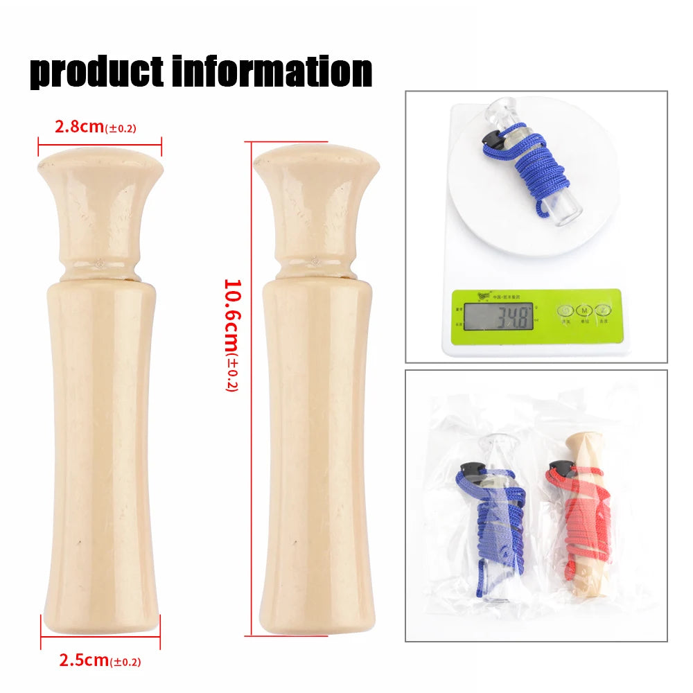 New ! High Quality Wooden Duck Calls/ Lures for Hunting All Ducks Realistic Sound