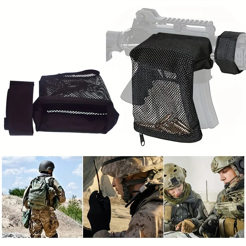 Brass Shell Catcher Mesh Trap Nylon Mesh Bag Capture  Collection Bag