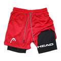 2 in 1 Sports Quick Dry  Shorts w/ Double Layer Comfort