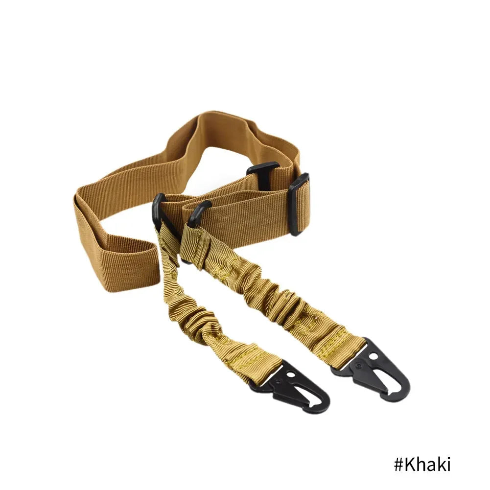 Clearance Deal ! One Single Point Adjustable Bungee for Rifle Gun Sling Strap Hook Safety