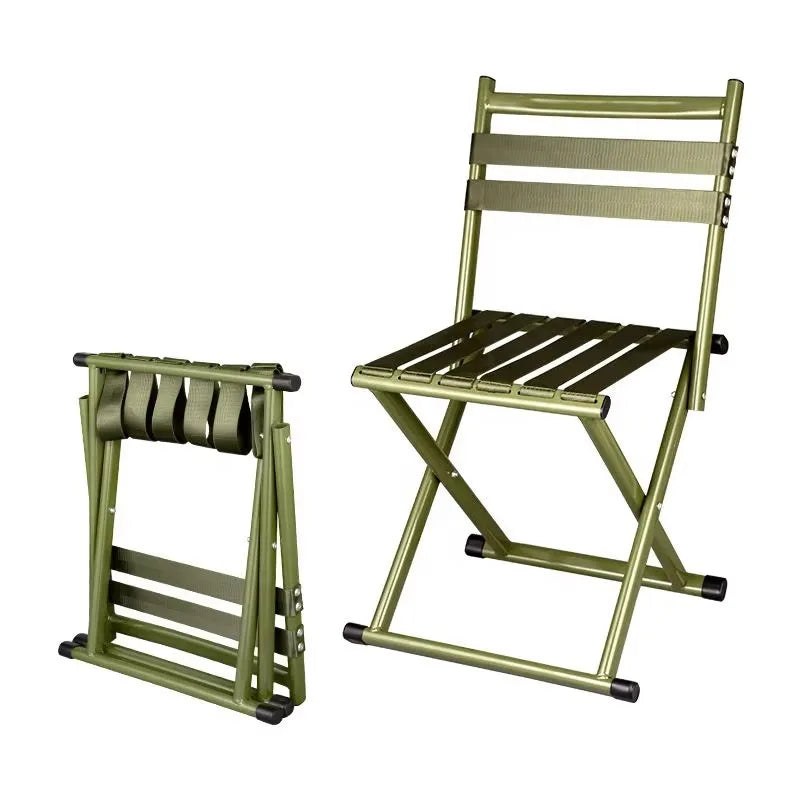 Outdoor metal folding chair,  durable, portable, waterproof, cheap folding fishing chair