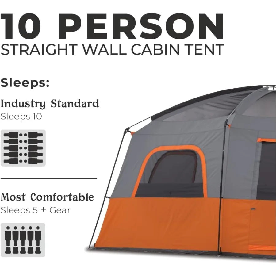10 Person/ 11 Person/ 12 Person Large Camping and Outdoor Adventures