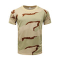 Outdoor T-Shirts 3D Camouflage Quick Dry Short Sleeve  Shirt