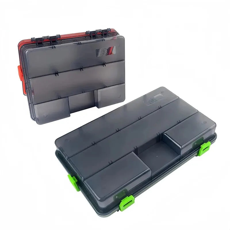 Fishing Tackle Box Tray Large Capacity Fishing Accessories /Goods-Orange color supply